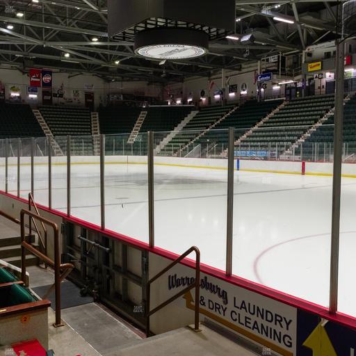 Harding Mazzotti Arena - Section P Seat View