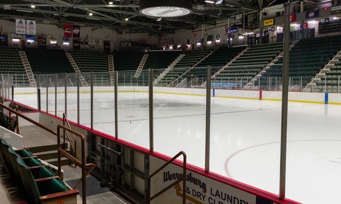 Harding Mazzotti Arena - Section P Seat View