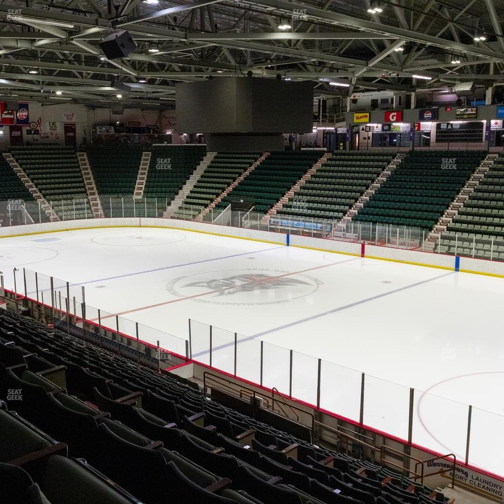Harding Mazzotti Arena - Section P Seat View