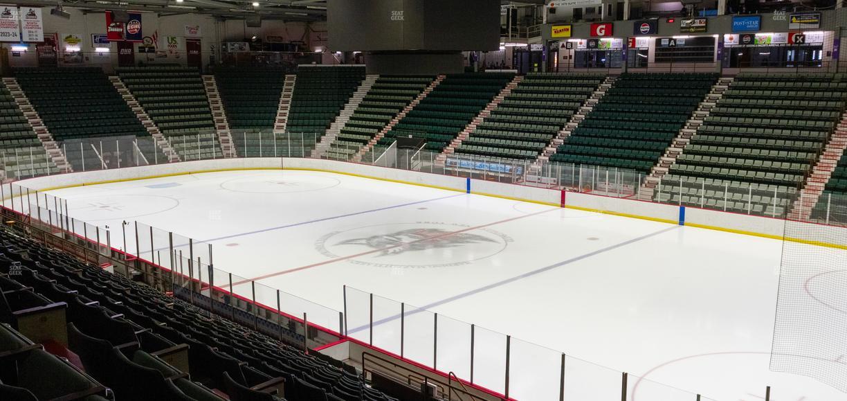 Harding Mazzotti Arena - Section P Seat View