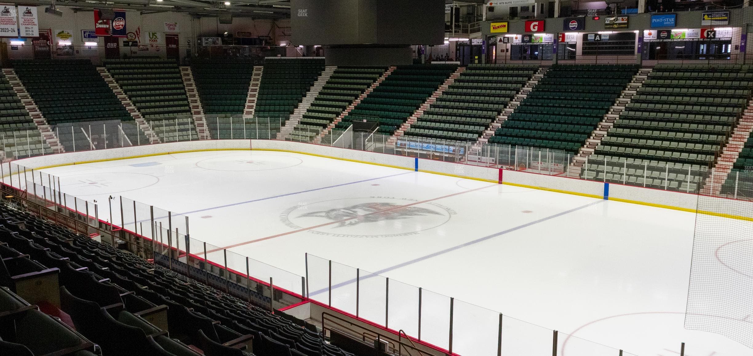 Harding Mazzotti Arena - Section P Seat View