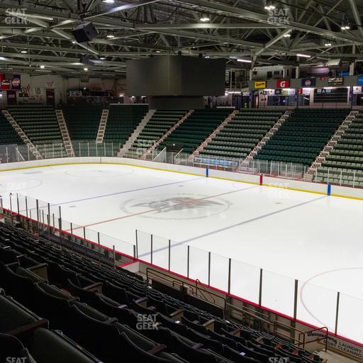 Harding Mazzotti Arena - Section P Seat View