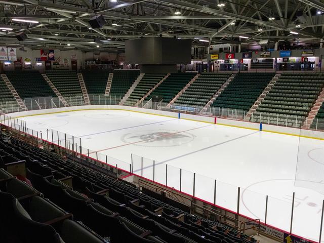 Harding Mazzotti Arena - Section P Seat View
