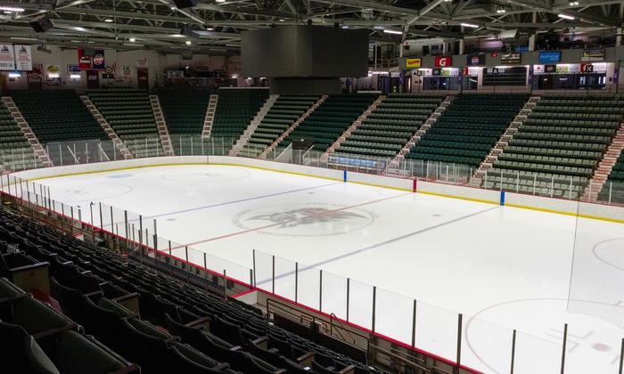 Harding Mazzotti Arena - Section P Seat View