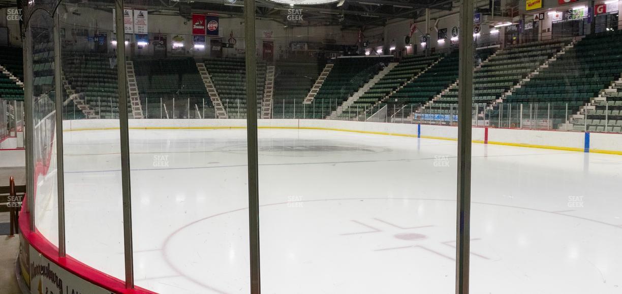 Harding Mazzotti Arena - Section Q Seat View