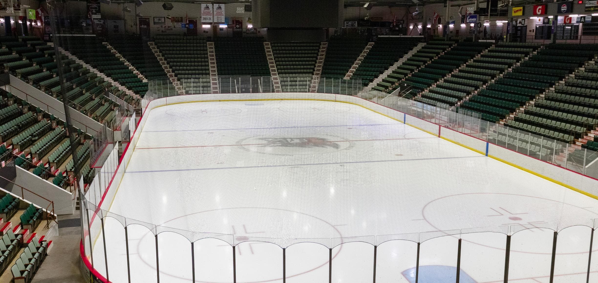 Harding Mazzotti Arena - Section R Seat View