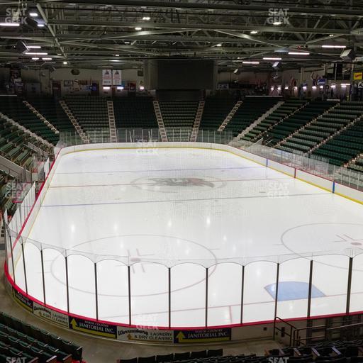 Harding Mazzotti Arena - Section R Seat View