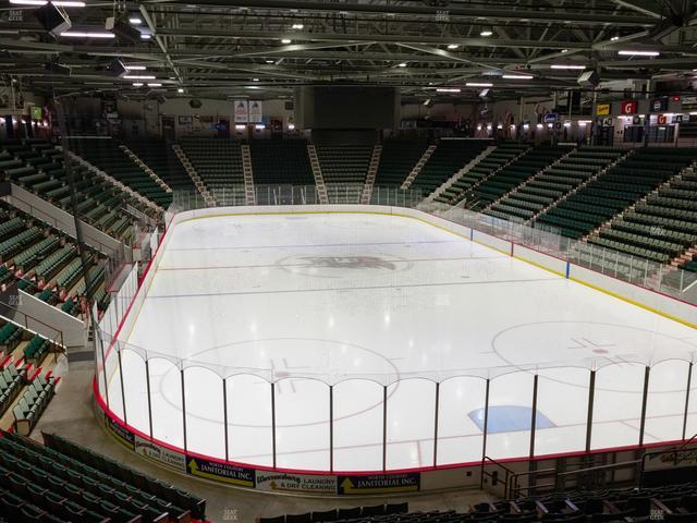 Harding Mazzotti Arena - Section R Seat View