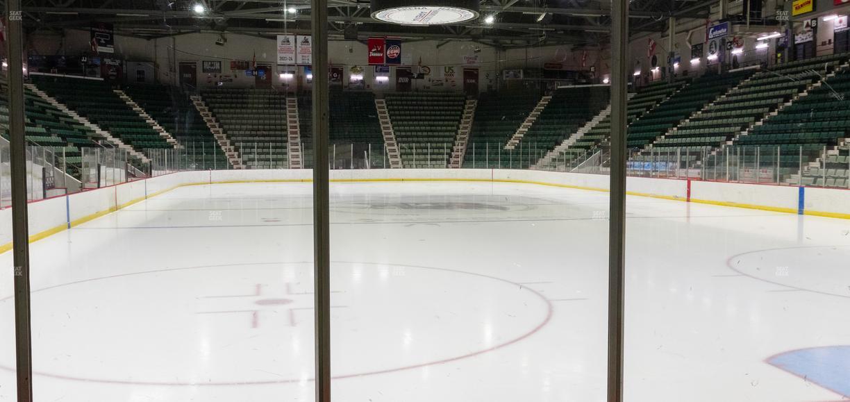 Harding Mazzotti Arena - Section R Seat View