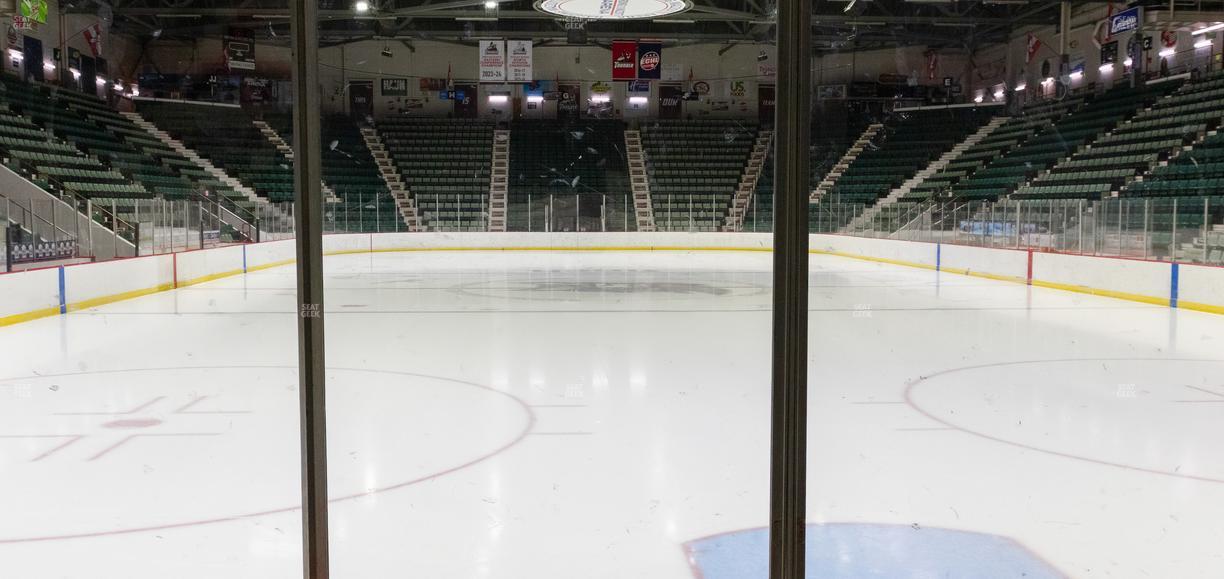 Harding Mazzotti Arena - Section S Seat View