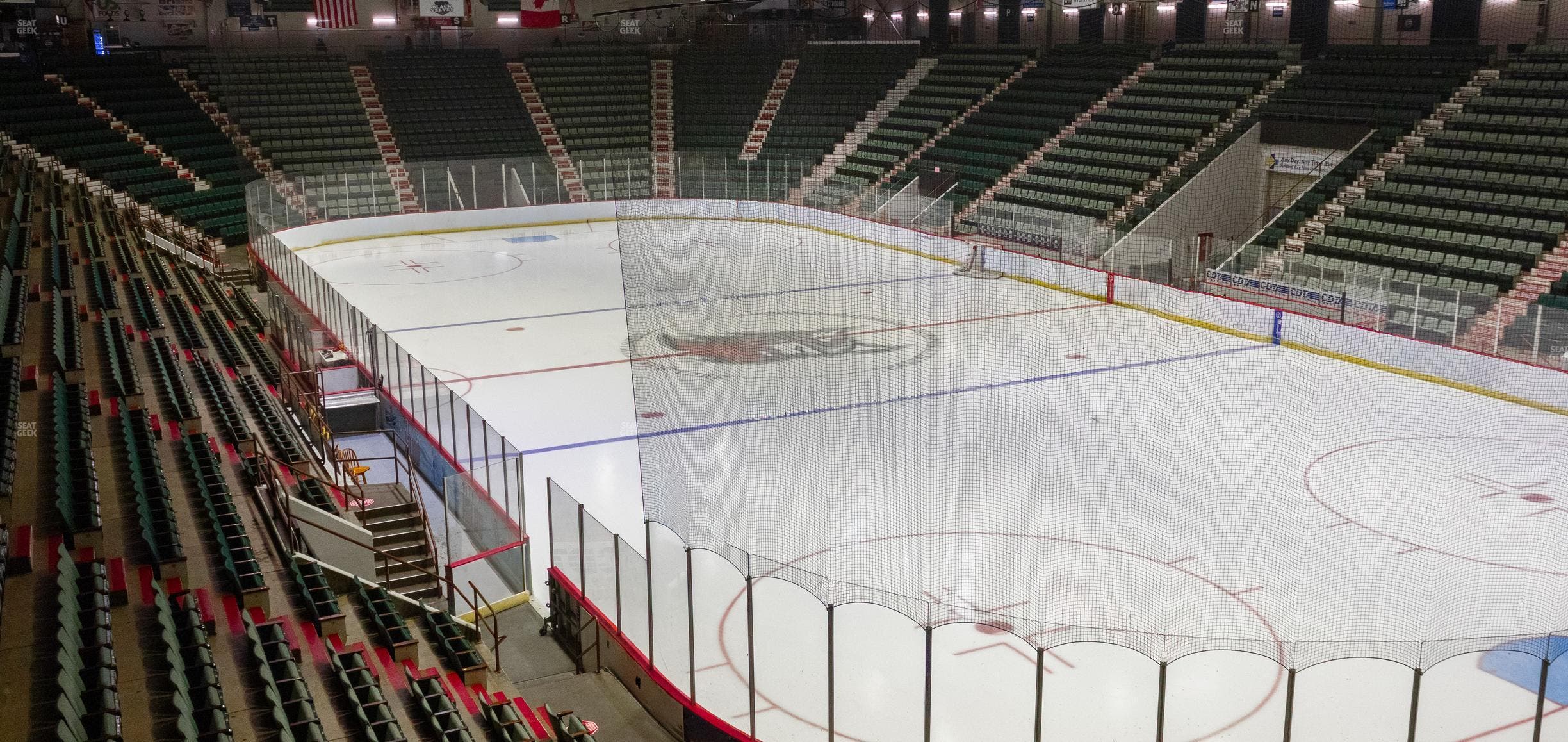 Harding Mazzotti Arena - Section Sro Seat View