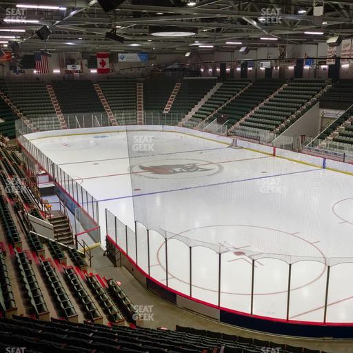 Harding Mazzotti Arena - Section Sro Seat View