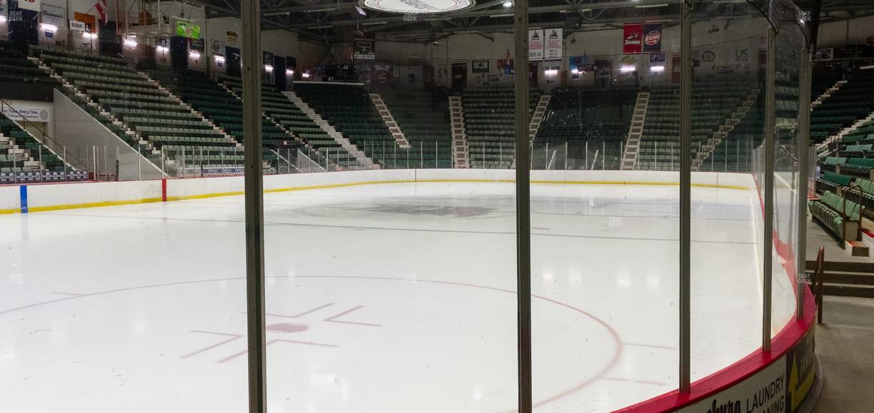 Harding Mazzotti Arena - Section U Seat View