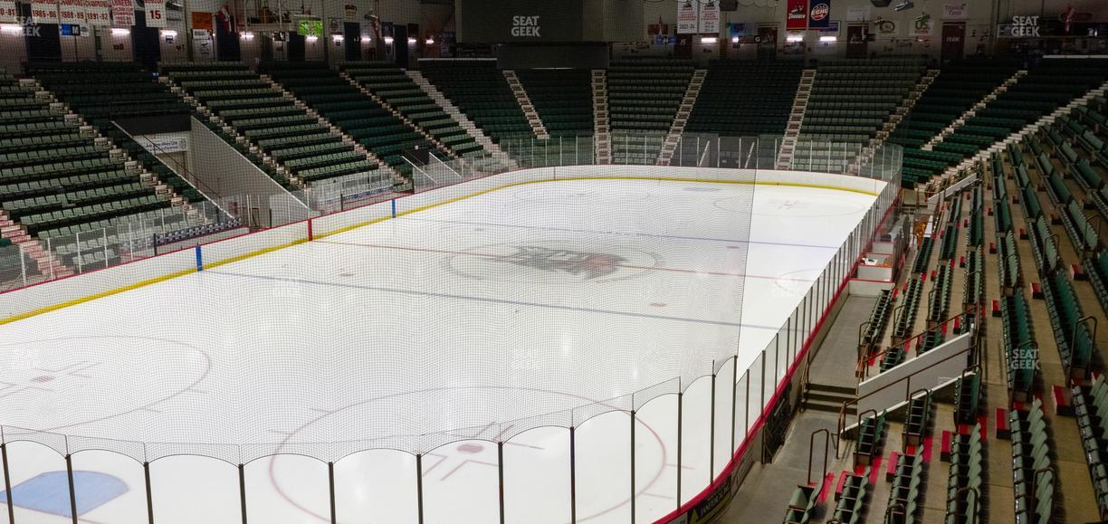 Harding Mazzotti Arena - Section U Seat View