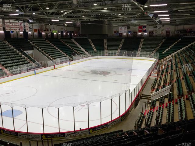 Harding Mazzotti Arena - Section U Seat View