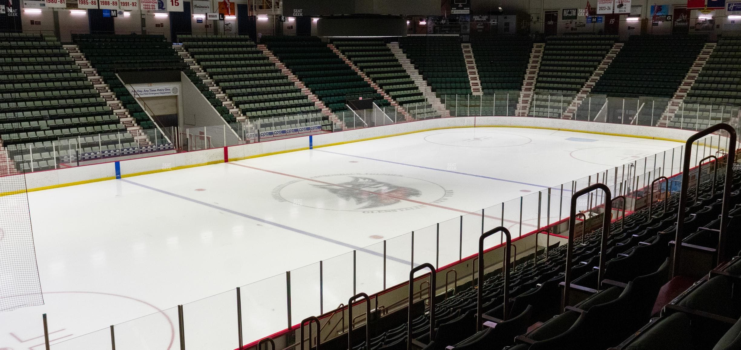 Harding Mazzotti Arena - Section V Seat View