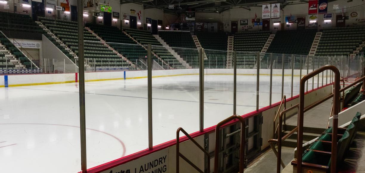 Harding Mazzotti Arena - Section V Seat View