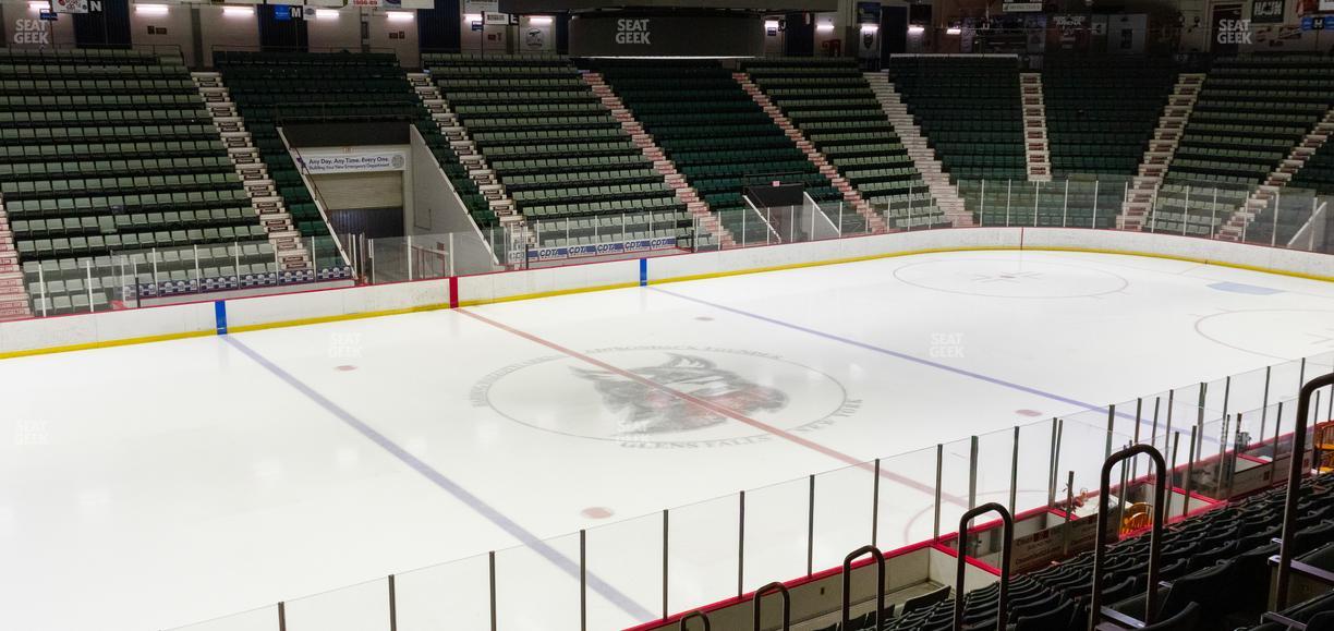 Harding Mazzotti Arena - Section W Seat View