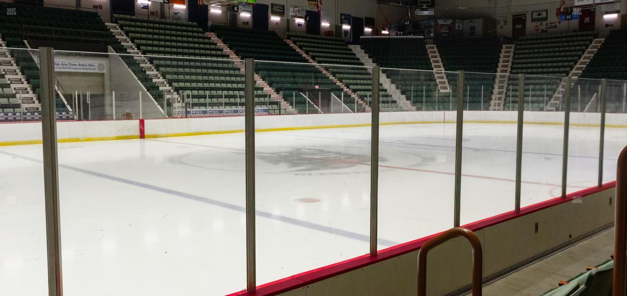 Harding Mazzotti Arena - Section W Seat View