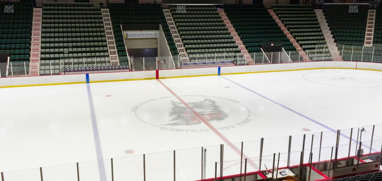 Harding Mazzotti Arena - Section X Seat View