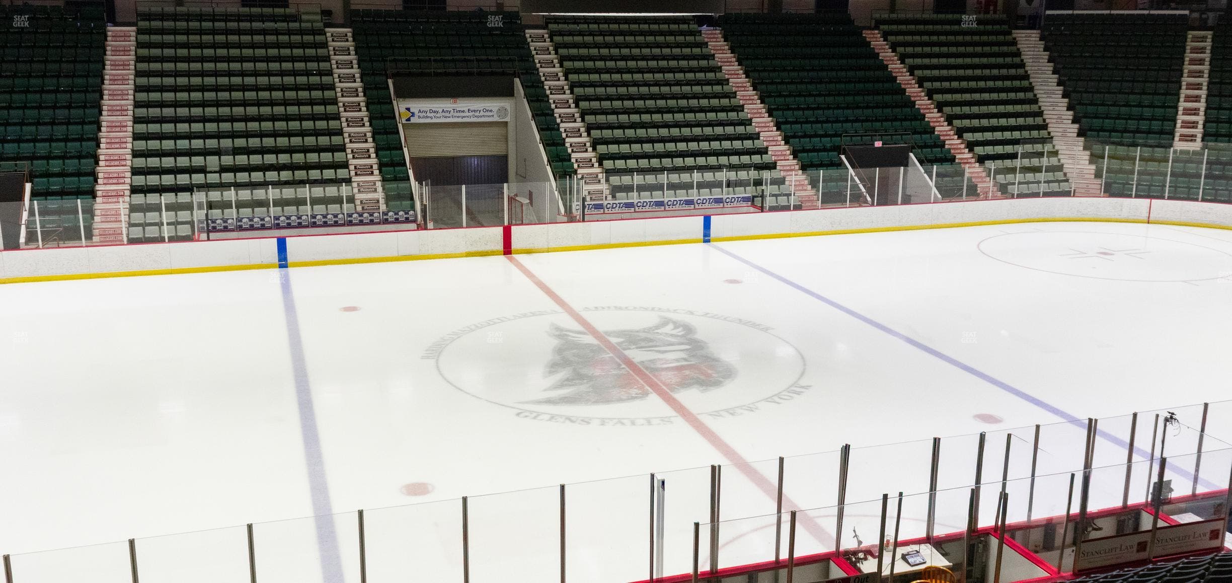 Harding Mazzotti Arena - Section X Seat View