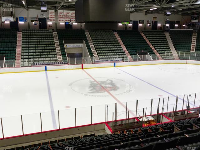 Harding Mazzotti Arena - Section X Seat View