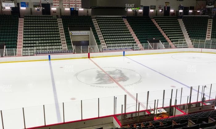 Harding Mazzotti Arena - Section X Seat View