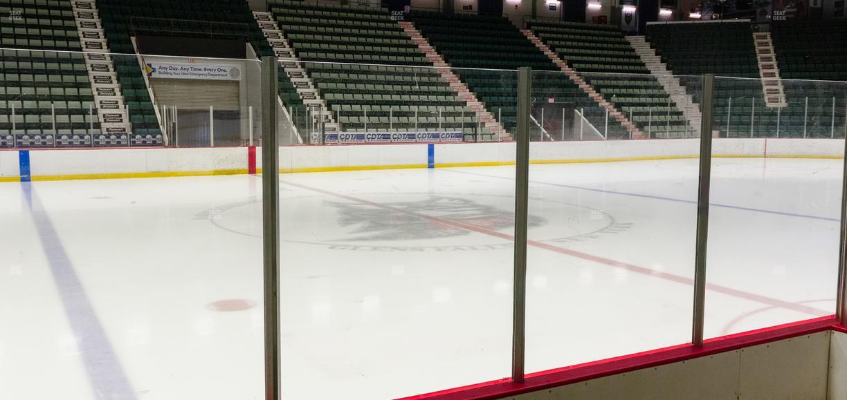 Harding Mazzotti Arena - Section X Seat View