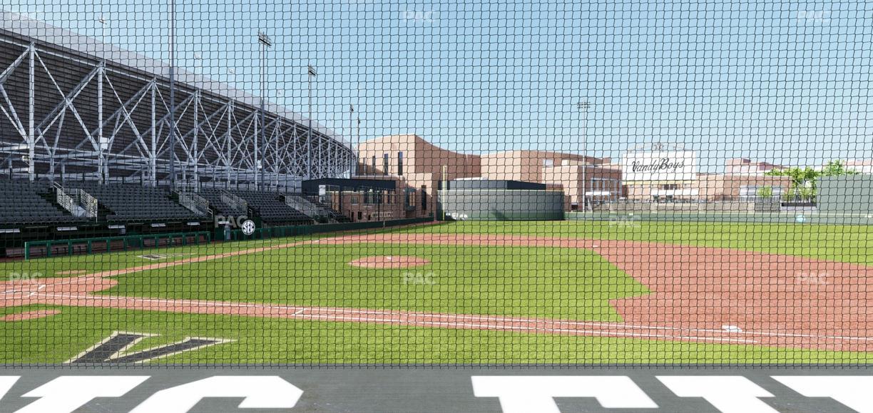 Hawkins Field - Section B Seat View