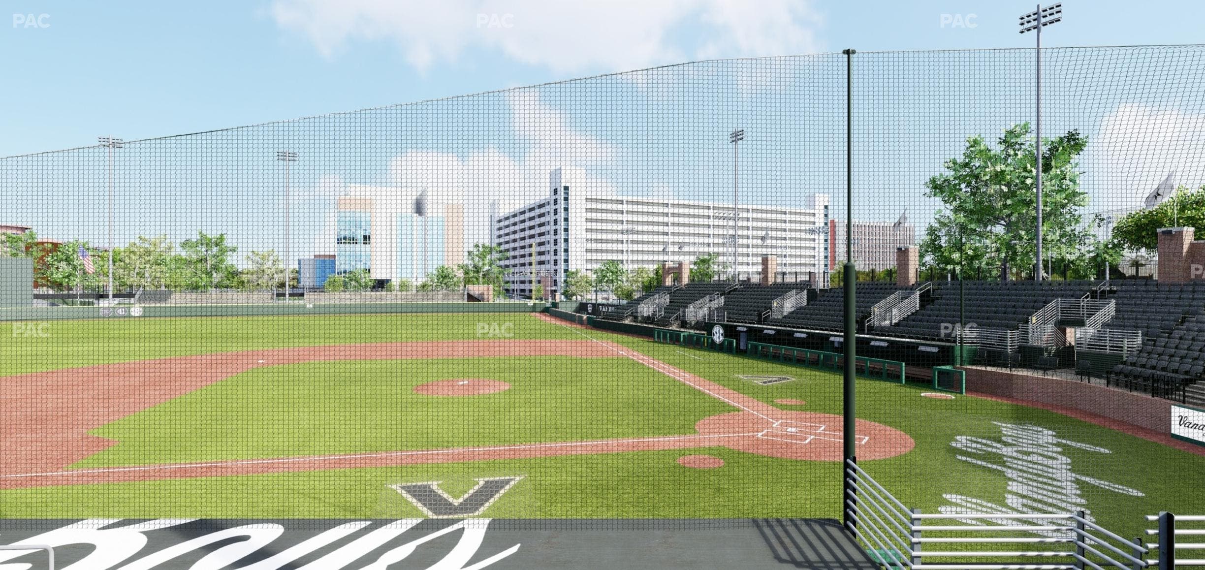 Hawkins Field - Section H Seat View