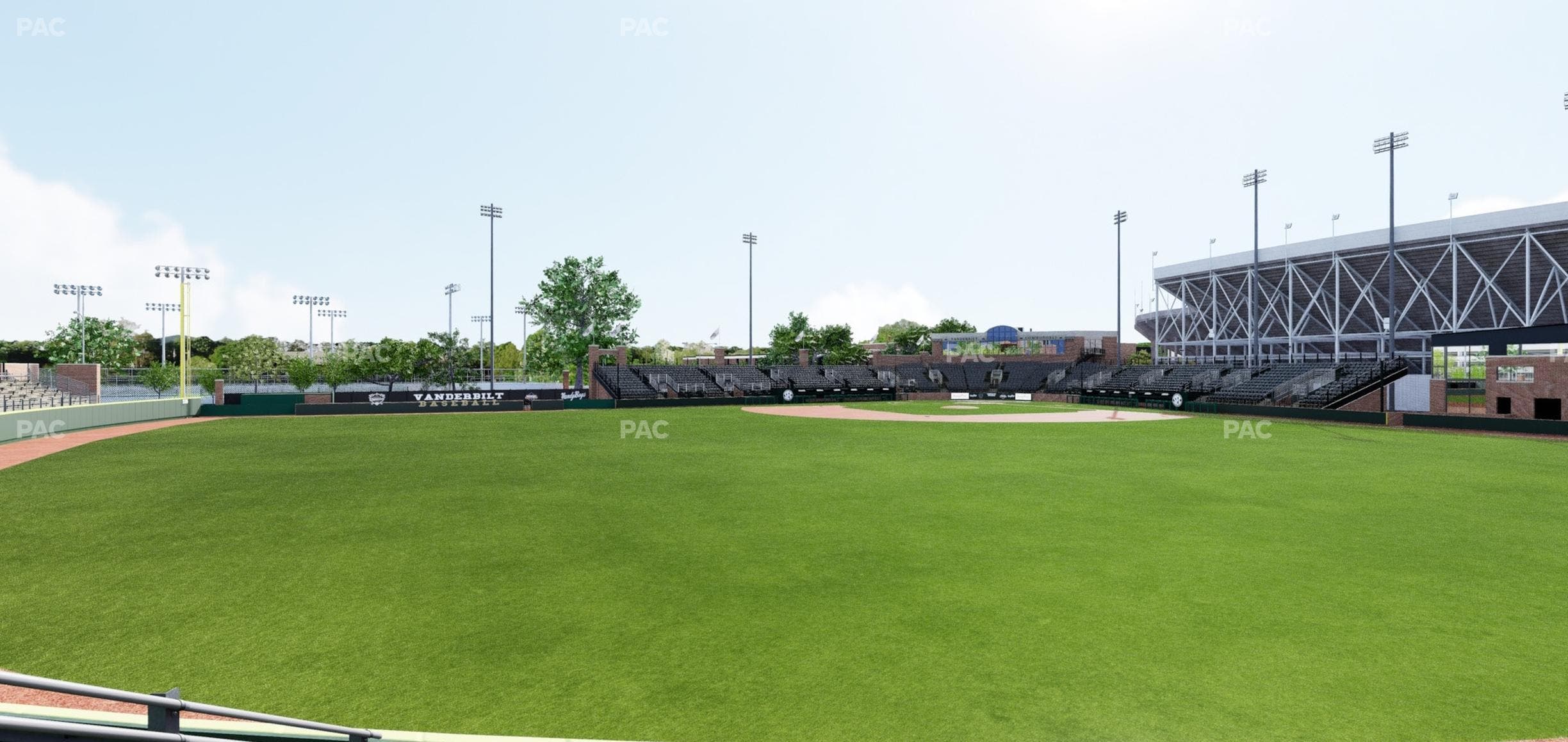 Hawkins Field - Section Hawks Nest N Seat View