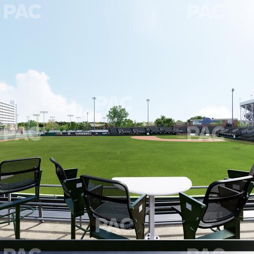 Hawkins Field - Section Outfield Terrace Seat View