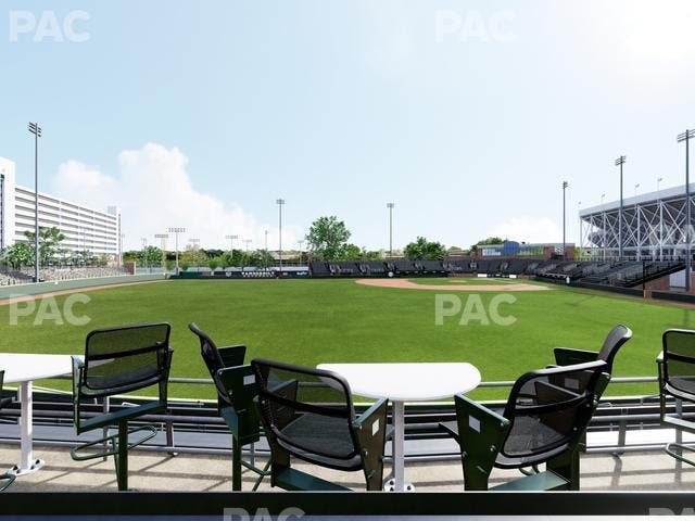 Hawkins Field - Section Outfield Terrace Seat View