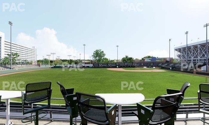 Hawkins Field - Section Outfield Terrace Seat View