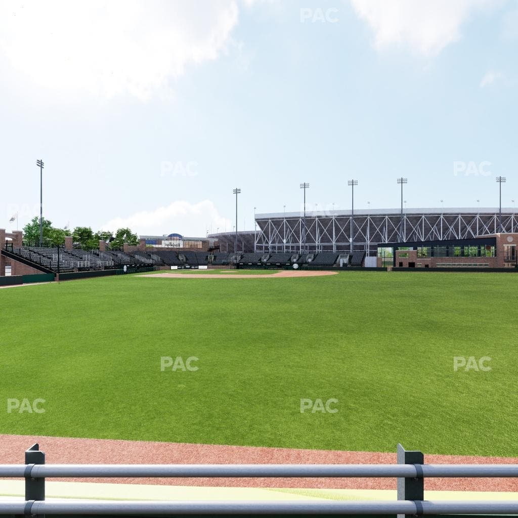 Hawkins Field - Section P Seat View