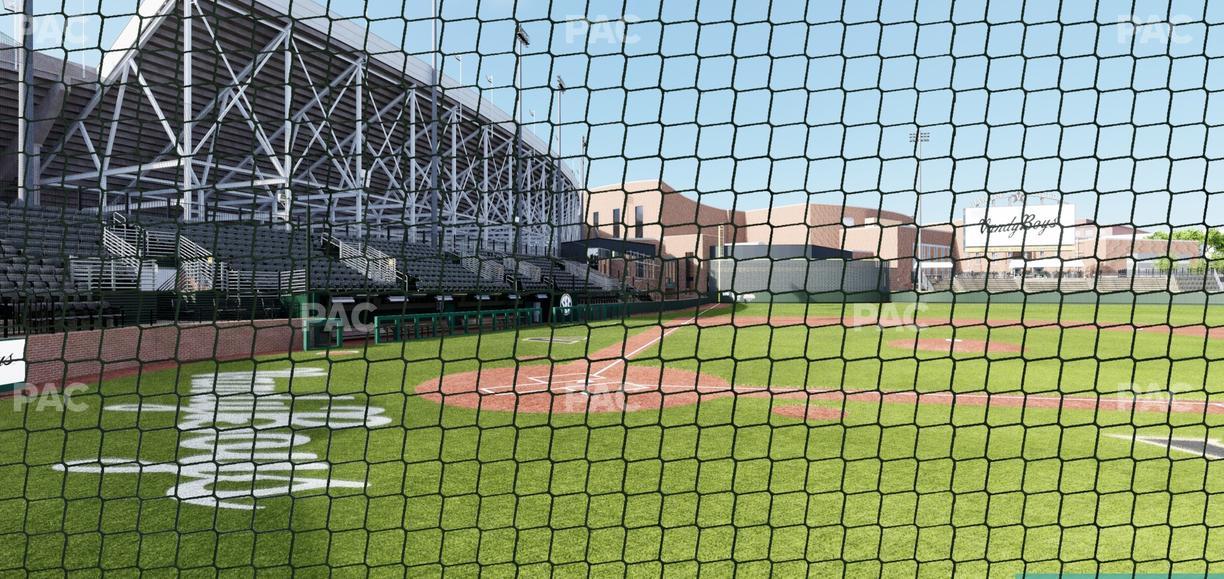 Hawkins Field - Section Wcd Seat View