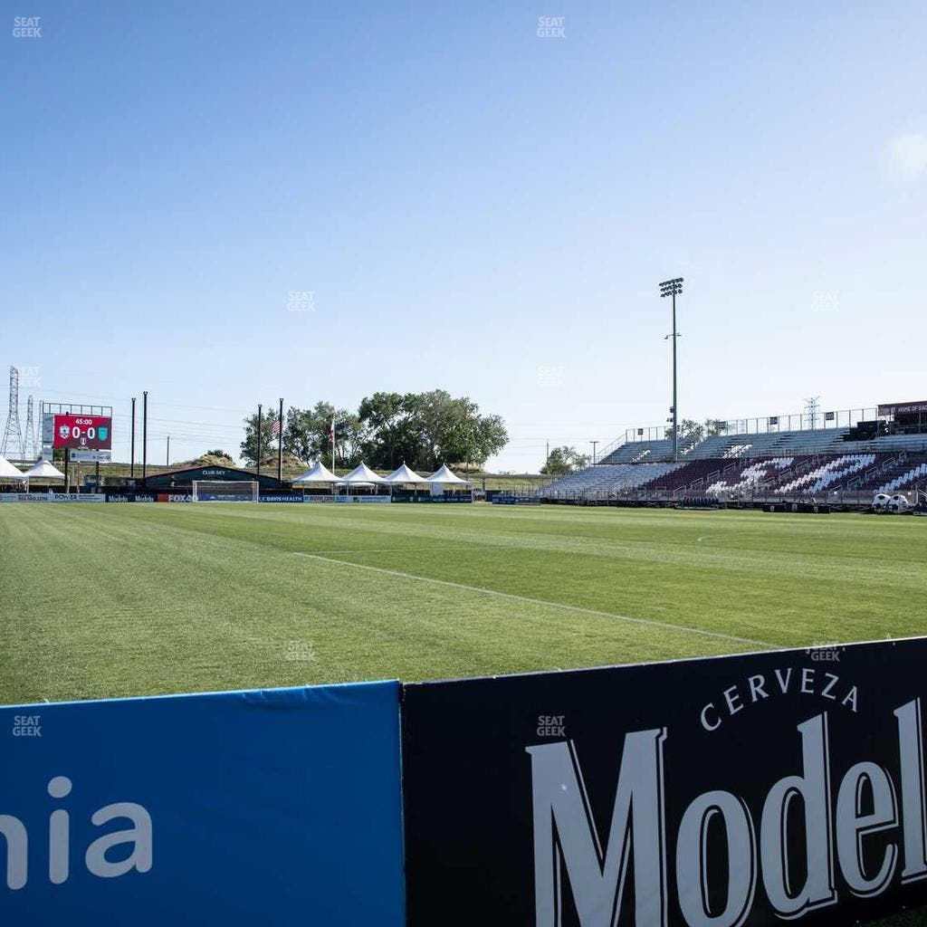 Heart Health Park - Section Corner Kick Club East Seat View