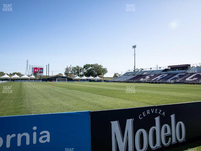 Heart Health Park - Section Corner Kick Club East Seat View