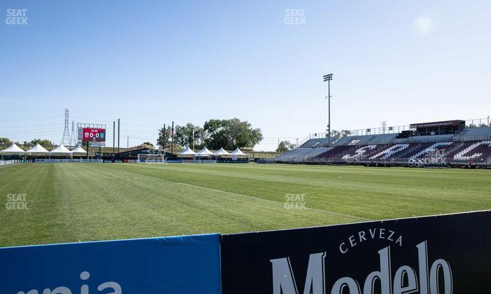 Heart Health Park - Section Corner Kick Club East Seat View