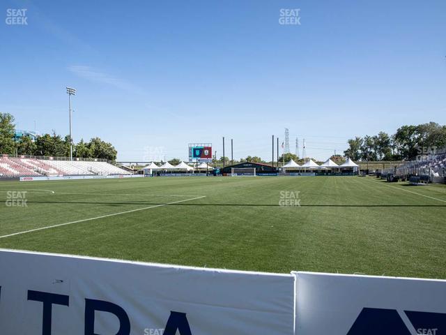Heart Health Park - Section Corner Kick Club West Seat View