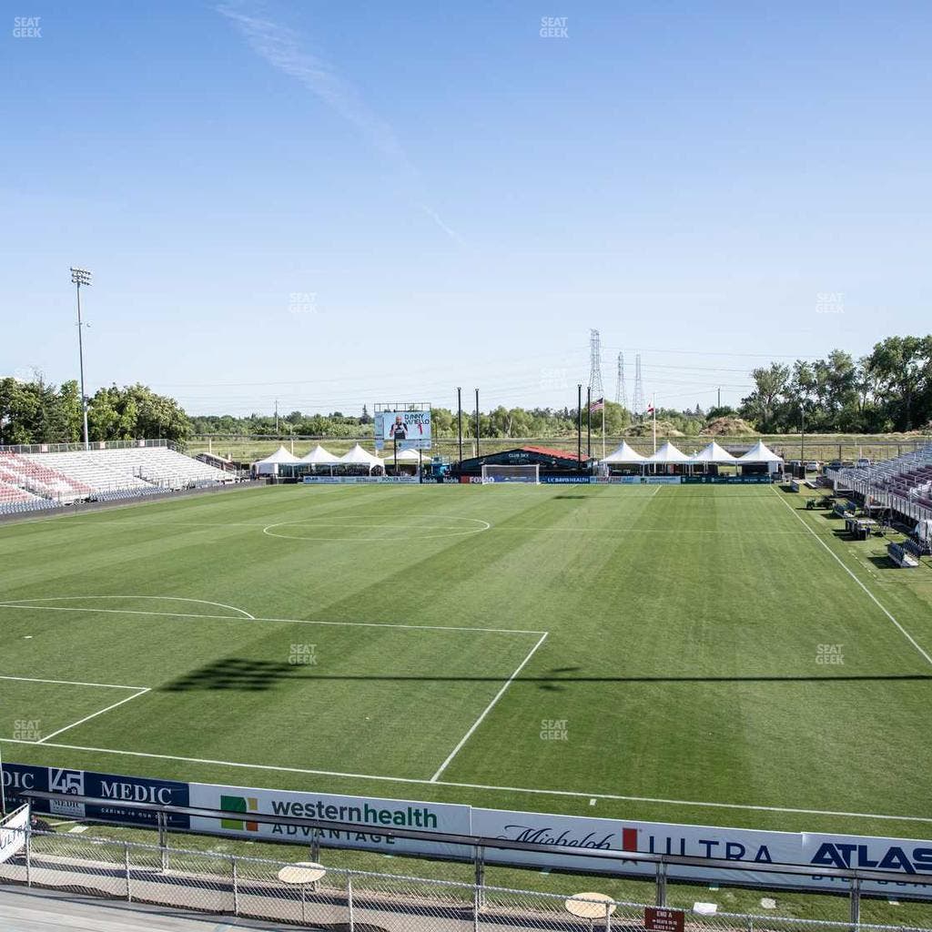 Heart Health Park - Section End A Seat View