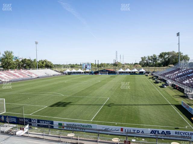 Heart Health Park - Section End A Seat View