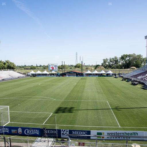 Heart Health Park - Section End B Seat View
