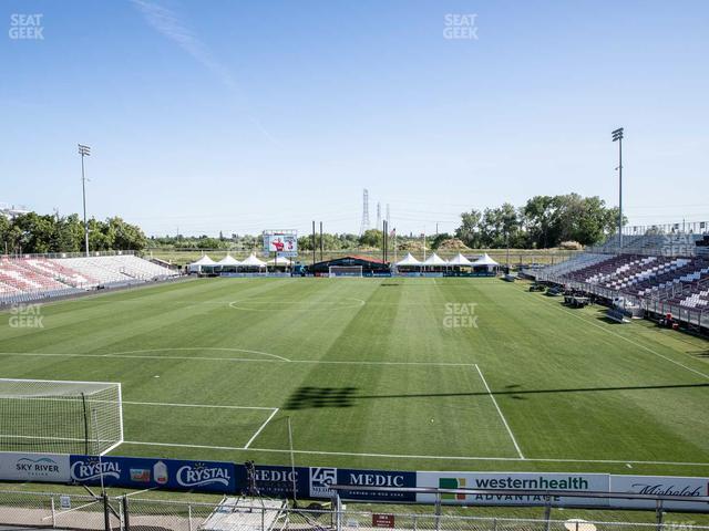 Heart Health Park - Section End B Seat View