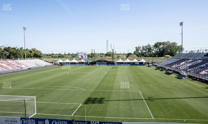 Heart Health Park - Section End B Seat View