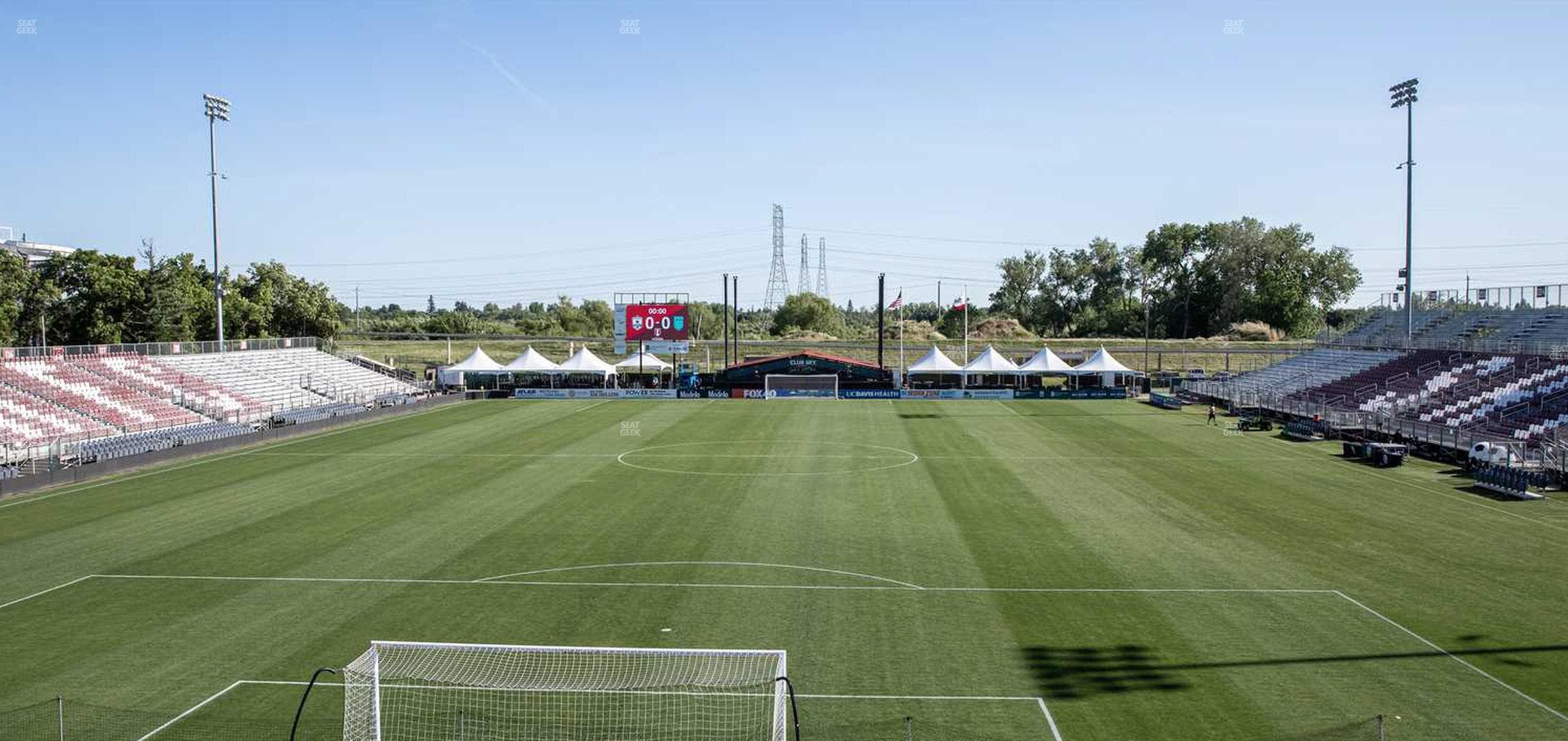 Heart Health Park - Section End C Ga Supporters Seat View
