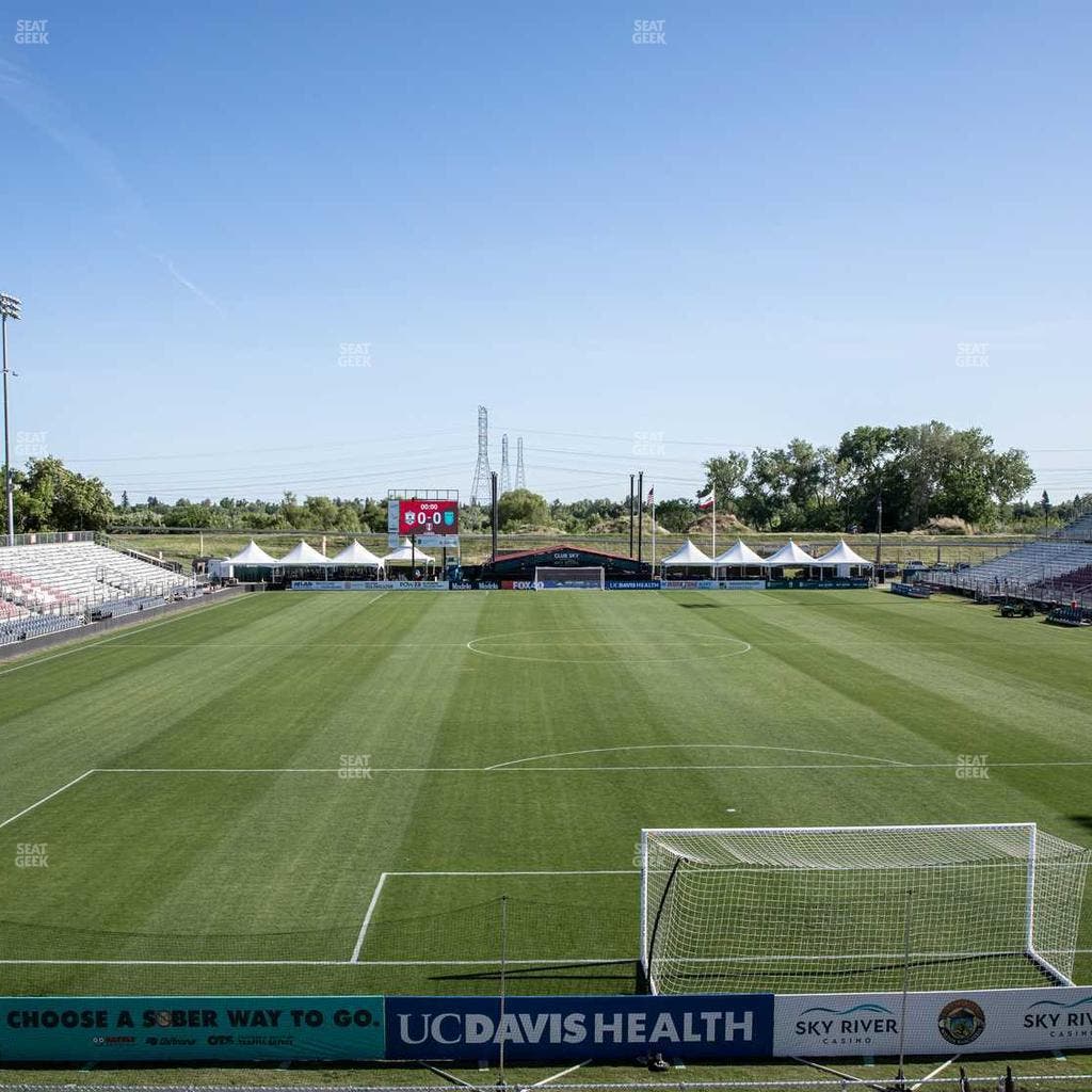 Heart Health Park - Section End D Seat View