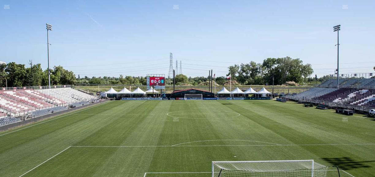 Heart Health Park - Section End D Seat View