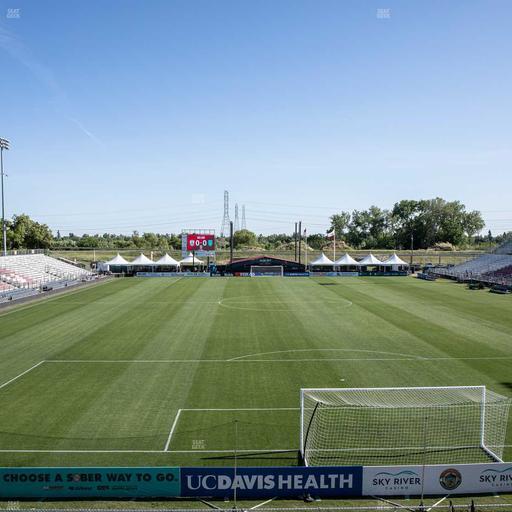 Heart Health Park - Section End D Seat View