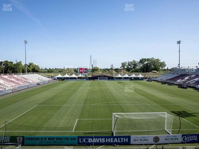 Heart Health Park - Section End D Seat View